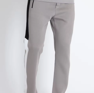 Conjunto de chándal con capucha y bloques de color para hombre, sudadera deportiva ajustada y pantalones deportivos, conjunto de ropa deportiva de 2 piezas para gimnasio - Product Image 6