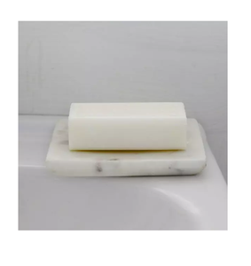 Support à Savon en Marbre Noir pour Salle de Bain, Ensemble de Salle de Bain en Pierre, Support à Savon Carré de Qualité Supérieure pour Chambre d'Hôtel - Product Image 4