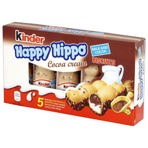 Kin-der Happy Hippo Individuel 20,7G Acheter Kin-der Happy Hippo Crème au Cacao 3x1035g 3x365oz Pack de 3 - Product Image 1