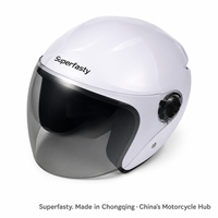 Casco de Motocicleta Integral de PP Impermeable de Calidad, Ligero para Desplazamientos Urbanos y Uso Diario, Casco de Motocicleta al por Mayor