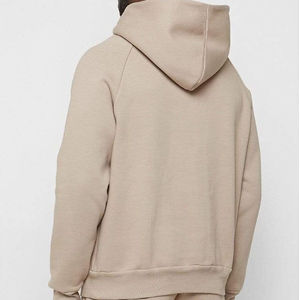 Sweat à capuche pour homme en molleton uni doux, personnalisable avec logo, décontracté, en molleton de coton, impression personnalisée, pull-over de haute qualité - Product Image 4