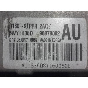 Module de commande moteur Tosca 2006-2011 d'occasion GENUINE 96879092 - Product Image 2