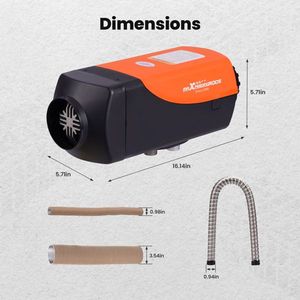 Riscaldatore ad Aria Diesel 12V Tutto in Uno da 5KW e 8KW per Camper, Rimorchi e Camion - Product Image 5