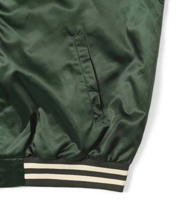 Nueva venta al por mayor Chenille bordado satén Varsity chaqueta personalizada Letterman satén hombres Varsity chaqueta satén deportes chaqueta personalizada - Product Image 6