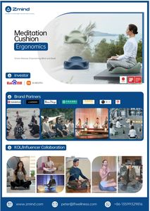 Cojín de Meditación Ergonómico para Pensamiento Positivo, Cojín de Meditación Alexia, Silla de Meditación con Piernas Cruzadas - Product Image 6