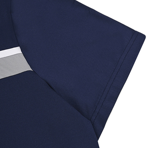 KYJ GOLF Men's K4212TS09 <b>Short</b> <b>Sleeve</b> <b>Button</b>-<b>Up</b> T-<b>Shirt</b> with Collar Line Accent - Product Image 3