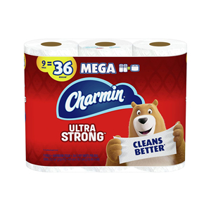 For Ultra Strong Virgin Wood Pulp Core Toilet <b>Paper</b> Model 78925 12 Mega <b>Rolls</b> - Product Image 4