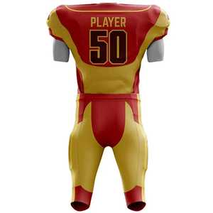 Uniforme de Fútbol Americano Personalizado con Logotipo, Ropa Deportiva Protectora para Hombre Adulto, Impresión por Sublimación, Poliéster - Product Image 2