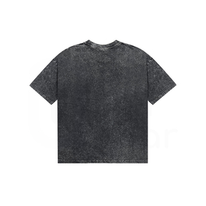 T-shirt classique en coton à manches courtes et col rond pour homme, style urbain Brooklyn, coupe régulière, motif imprimé lettres - Product Image 2