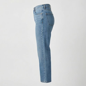 Jeans para Hombre, Corte Regular, Color Negro, Slim Fit, Pantalones Vaqueros Rectos, Casuales, con Logotipo y Diseño Personalizados, Precio Bajo - Product Image 1