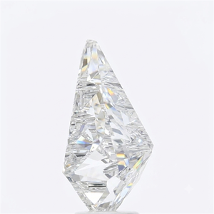 Diamant CVD cultivé en laboratoire, forme unique de sapin de Noël, 1,00 carat, clarté VVS2, couleur F, pour bijoux fantaisie sur mesure. - Product Image 3