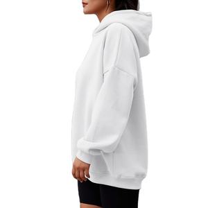 Jersey de invierno Drop Shoulder casual streetwear Drop Shoulder figuras transpirables Sudaderas con capucha ecológicas de punto - Product Image 4