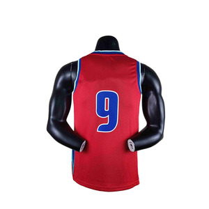Maillot de basket-ball unisexe de haute qualité, fabrication sur mesure OEM, tissu en maille, impression par sublimation, nouvelle tenue de sport, grandes tailles disponibles - Product Image 3