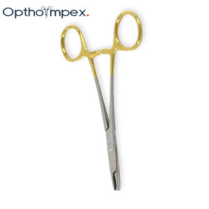 Porte-aiguilles manuels de précision en acier inoxydable, instruments chirurgicaux certifiés CE pour les procédures de suture en cliniques médicales - Product Image 6