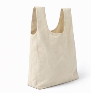 Bolsa de Compras de Asa Larga Personalizada, Nueva Moda, Superventas, Diseño Personalizado de Fábrica, 100% Algodón, Multicolor - Product Image 2