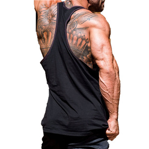 Custom <b>Men</b> Stringer Tank Tops Sleeveless Workout <b>Singlets</b> Breathable Gym Training Apparel OEM Supplier Premium Stringer <b>Singlet</b> - Product Image 3