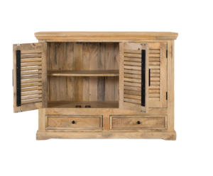 Meuble de salon en bois de manguier, buffet de style nordique de haute qualité - Product Image 2