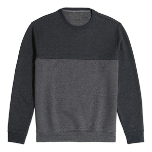 Suéter de Punto con Cuello Redondo para Hombre, Color Sólido, Corte Holgado, Antipilling, Poliéster/Algodón, Ecológico, Transpirable, de Secado Rápido - Product Image 3