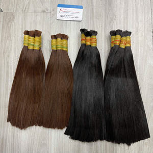 Oferta 2026: Cabello Ruso a Granel, Liso, Color Natural, Cabello Vietnamita con Cutícula Alineada, Sin Enredos, Sin Caída, Extensiones de Cabello Humano - Product Image 3