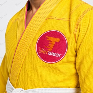 Uniforme Premium de Jiu Jitsu Brasileño, 400 GSM, Tejido de Algodón Perla, Duradero y Ligero, para Academia de Jiu Jitsu Brasileño - Product Image 6