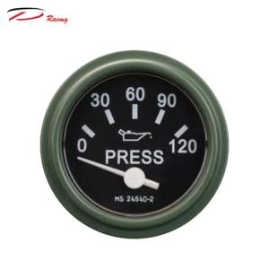 Jauge de presse mécanique MS24540-2 52mm 0-120PSI affichage pour HMMWV HUMVEE nouvelle condition camion et voiture presse mètre - Product Image 1