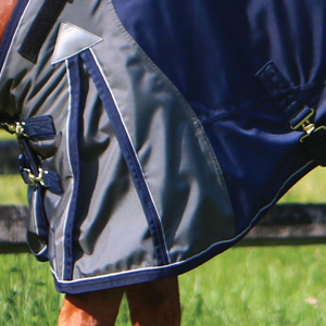 Breathable <b>Waterproof</b> Horse Rug Winter Turnout <b>Blanket</b> Durable Horse Cover Adjustable Straps Outdoor Stable Protection - Product Image 5