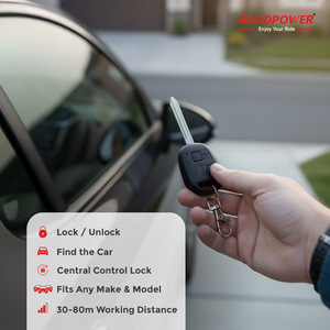 โรดพาวเวอร์(RP-RE-KEY88-402) ระบบเข้ารถแบบไร้กุญแจมิลาโน่, กุญแจรีโมทรถยนต์ 2 ดอกพร้อมใบมีดในตัว เหมาะสำหรับการเชื่อมต่อระยะไกล - Product Image 5