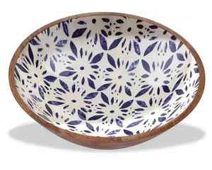 Tazón para servir ensalada de madera decorativa ecológica directa del fabricante, nuevo diseño, acabado a mano, opciones al por mayor disponibles - Product Image 6