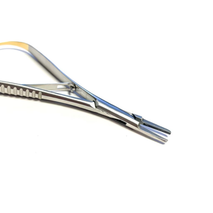 ที่จับเข็มแบบพรีเมียม T/C Mathieu Ryder  ปากจับทำจากทังสเตนคาร์ไบด์  ตัวด้ามทำจากสแตนเลส  เครื่องมือผ่าตัดหลอดเลือดและเย็บแผล  ได้รับเครื่องหมาย CE ISO - Product Image 2