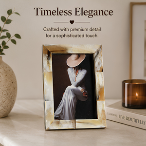 Rustic Wooden Photo <b>Frame</b> Handmade Textured Picture <b>Frame</b> Elegant Tabletop <b>Frame</b> for Home Office Hotel Living Room Bedroom Decor - Product Image 3