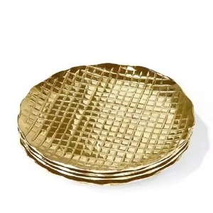 Antique Style Metal Coasters Set Decorative <b>Table</b> <b>Protectors</b> for Traditional Dining Restaurant Hotel Wedding Events - Product Image 4