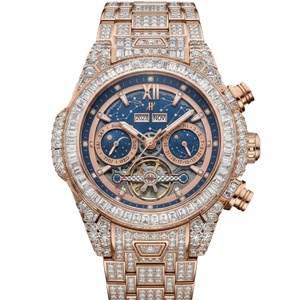 Reloj Mecánico de Acero Inoxidable, Unisex, Casual, de Negocios, Automático, Luminoso, 40.5 mm, Cristal Mineral, 20 mm, Resistente al Agua, Cierre de Mariposa - Product Image 1