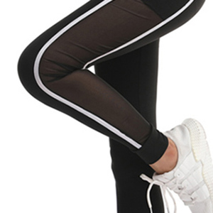 Ensemble de sport pour femmes de haute qualité, compression, fitness, course à pied, nouveau design, leggings confortables à taille haute en coton 100% - Product Image 4
