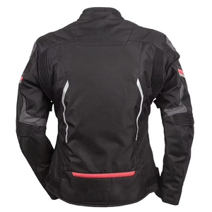 เสื้อแจ็คเก็ตหนังสำหรับขี่มอเตอร์ไซค์ Langbros OEM ขายส่ง ระบายอากาศได้ดี ผลิตตามสั่ง กันน้ำ หนังแท้ ป้องกันลม แขนยาวเต็มตัว - Product Image 5