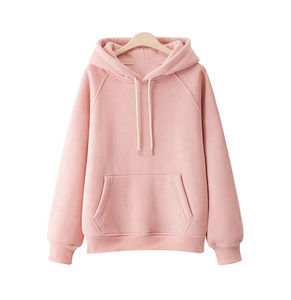 Womens <b>Hoodies</b> Casual Street Wear Womens Hoodie With Hooded Pockets High Quality Long Sleeve 100% Cotton Fleece <b>Hoodies</b> For Sale - Product Image 4
