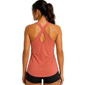 Débardeur dos nageur pour femme, orange corail, imprimé étoiles, sans manches, pour la gym, le yoga, le fitness, l'entraînement, la course, vêtement de sport anti-humidité, personnalisable - Product Image 2