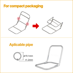 Finesse Prices Impressive Quality <b>Furniture</b> <b>Parts</b> KR2-180 Hinge For Pipe Frame Foldable Chair Mechanism - Product Image 2