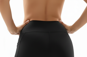 กางเกงโยคะฟิตเนสเอวสูงสำหรับผู้หญิง ผ้าสแปนเด็กซ์/ไนลอน ยืดได้สี่ทิศทาง แห้งเร็ว ระบายอากาศ ป้องกันแบคทีเรีย น้ำหนักเบา - Product Image 4