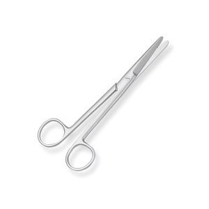 Ciseaux de dissection en acier inoxydable chirurgical, manuels, réutilisables pour la chirurgie générale, certifiés CE, instrument de classe I - Product Image 6