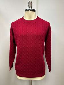 เสื้อสเวตเตอร์แขนยาวลำลองสำหรับผู้ชาย OEM เสื้อสเวตเตอร์แบบสวมหัวมีสายจัมเปอร์ระบายอากาศได้ดีป้องกันการหดตัวแห้งเร็วป้องกันการหลุดเป็นขน - Product Image 5