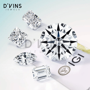 Diamantes Sueltos D'vins Jewels en Oferta, Buen Precio, 0.5ct~2ct, Color D, VS1 VS2, Forma de Corazón, Cultivados en Laboratorio, para Joyería - Product Image 3