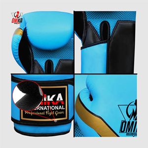 Guantes de Boxeo Profesionales Ligeros de Alta Calidad Personalizados OEM/ODM, Guantes de Entrenamiento y Sparring de Cuero Metálico Genuino OMIKA - Product Image 3