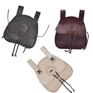 Pochette en cuir médiévale rustique faite à la main, sac de taille Viking Renaissance avec sangle à boucle, sacs de ceinture en cuir médiéval de qualité supérieure - Product Image 6
