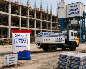 Suplemento de Escoria Mineral 1MT Ultra + GGBS, Escoria Granulada de Horno de Fusión, Origen Gujarat, para la Fabricación de Concreto, Laxmi - Product Image 5