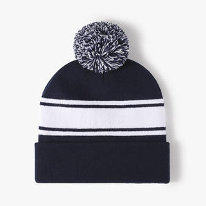 Wholesale Custom Super Quality <b>Wool</b> Blend Winter <b>Beanie</b> Hat Printed logo Breathable Waterproof Adult Casual Warm Daily - Product Image 1