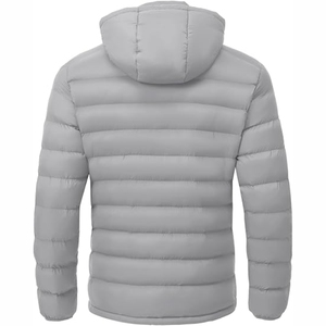 Veste matelassée unisexe respirante et isolante avec broderie sur le devant, vente en gros, livraison rapide, veste matelassée personnalisée - Product Image 3