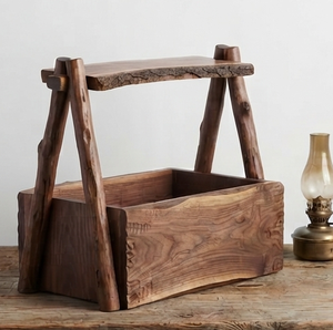 Soporte de Cubiertos y Cucharas de Madera Hecho a Mano, Tipo Mesa, Duradero, para Uso en Cocina y Hogar - Product Image 5