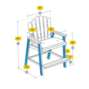 Housses personnalisées pour chaise haute Adirondack Housses de siège HDT Y du Vietnam Imperméables Résistantes aux UV Anti-poussière Beige - Product Image 1
