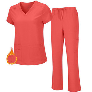 Medical Scrub Suit <b>Set</b> Hospital Uniform Breathable Comfortable Nursing <b>Doctor</b> Workwear Healthcare Professional Outfit <b>Set</b> Pack - Product Image 1