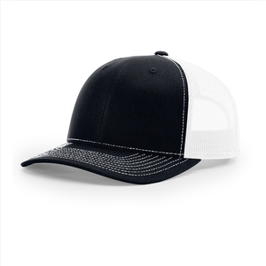 Casquettes de baseball trucker à visière incurvée 5 panneaux de haute qualité en gros, avec logo personnalisé, en maille respirante, pour homme et femme - Product Image 1